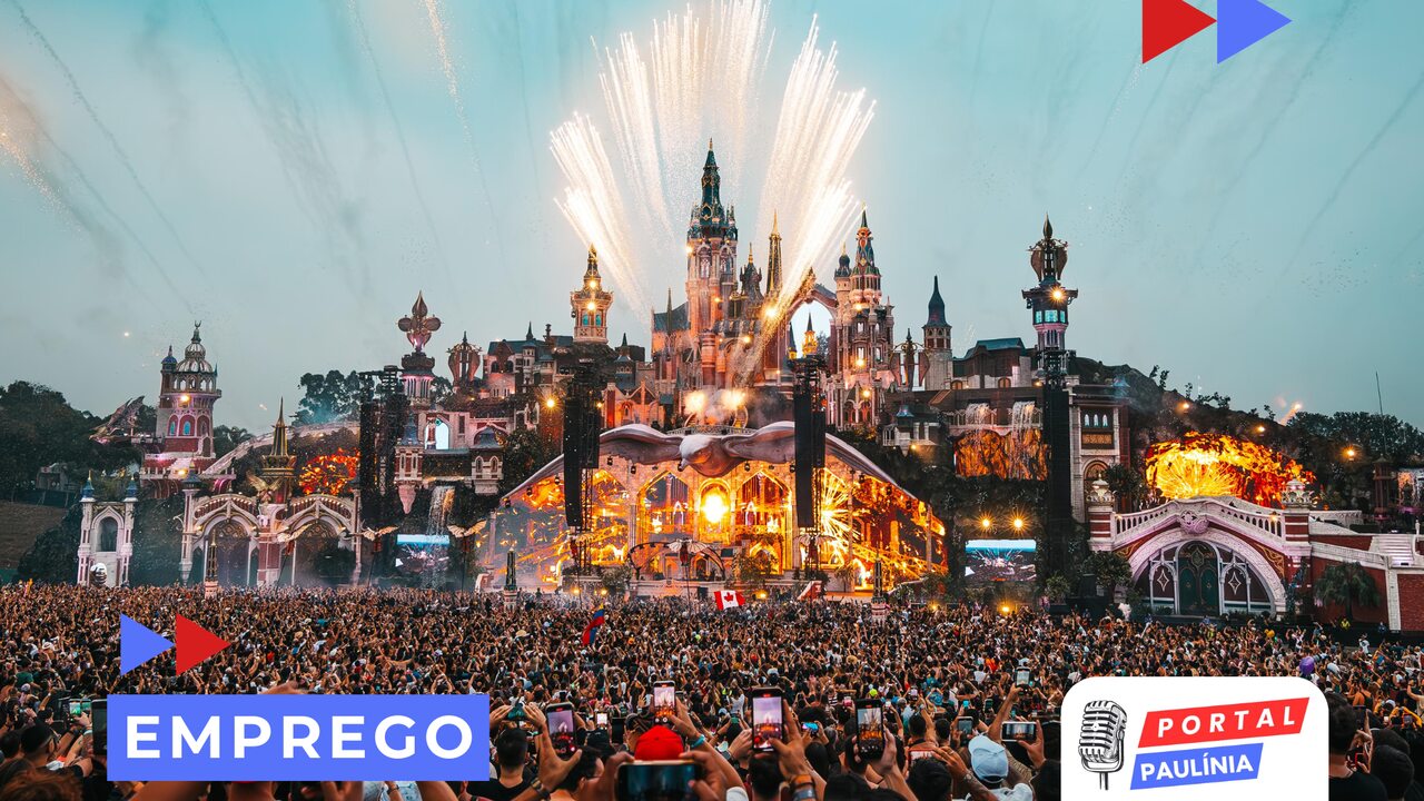 Trabalhe no Tomorrowland Brasil 2025: NS Operações abre 30 vagas para funções de Acesso e Orientação