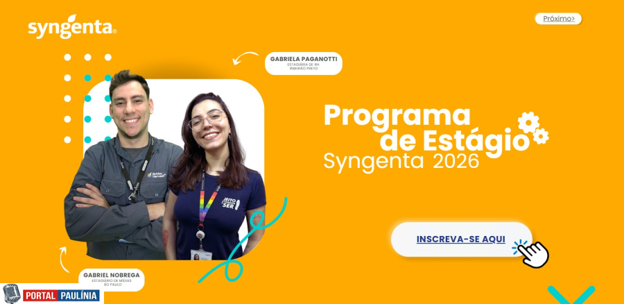 Syngenta Brasil prorroga inscrições para programa de estágio em Paulínia