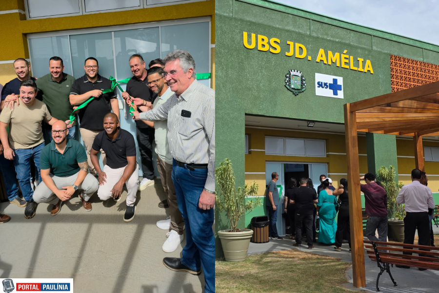 Reinauguração da UBS Jardim Amélia marca o início do projeto Acolhe Paulínia