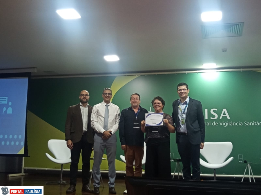 Vigilância Sanitária de Paulínia Conquista Certificação Nacional de Qualidade da ANVISA
