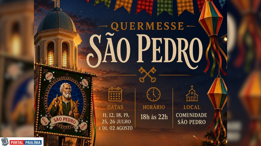 Quermesse de São Pedro em Betel: Programação Segue nos Próximos Finais de Semana com Bingo e Comidas Típicas